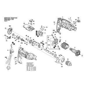 Bosch PSB 850-2 RE (3603A73002-EU)